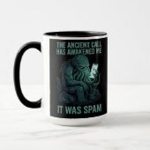 Cthulhu Ancient Call Spam Tasse Lustiger Eldritch (Links)