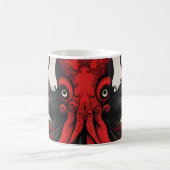 Cthulhu Asian Tinte Malerei Kaffeetasse (Mittel)