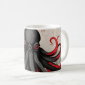 Cthulhu Asian Tinte Malerei Kaffeetasse (VorderseiteRechts)