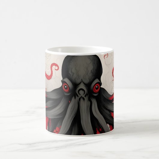 Cthulhu Asian Tinte Malerei Kaffeetasse (Mittel)
