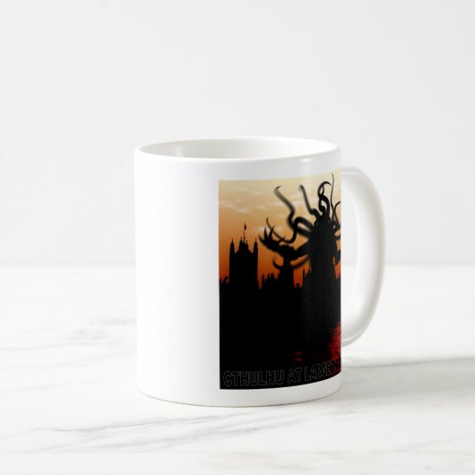 Cthulhu at large in London Kaffeetasse (VorderseiteRechts)