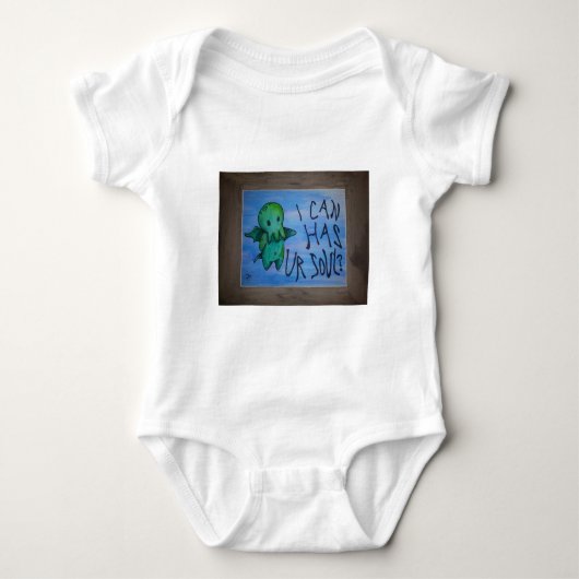 Cthulhu Baby Strampler (Vorderseite)