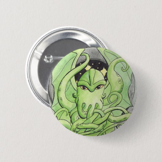 Cthulhu Button (Vorne & Hinten)