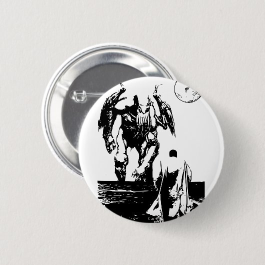 Cthulhu Button (Vorne & Hinten)