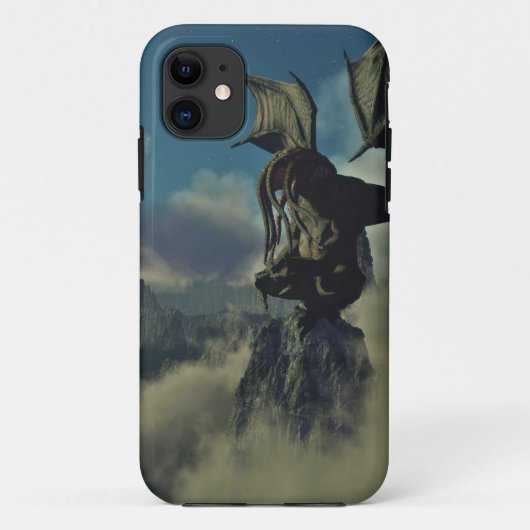 Cthulhu Case-Mate iPhone Hülle (Rückseite)