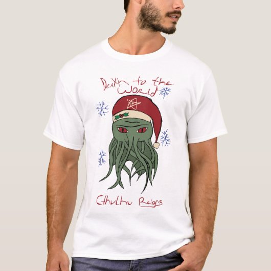 Cthulhu Christmas1168png1168 T-Shirt (Vorderseite)