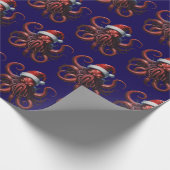 Cthulhu Christmas Beängstigend Geschenkpapier (Ecke)