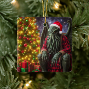 Cthulhu Christmas Creepmas Merry Cthulhumas Keramikornament
