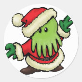 Cthulhu Claus Envelope Stickers (Vorderseite)