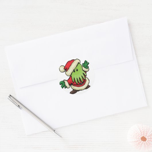 Cthulhu Claus Envelope Stickers (Umschlag)