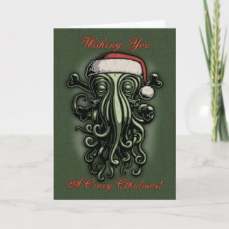 Cthulhu Claus Feiertagskarte
