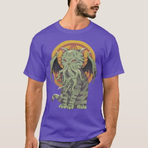 Cthulhu Cthulhu Katze T-Shirt