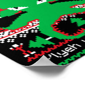 Cthulhu Cultist Christmas Cthulhu Ugly Christmas S Poster (Ecke)