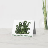 Cthulhu danken Ihnen Karten (Rückseite)