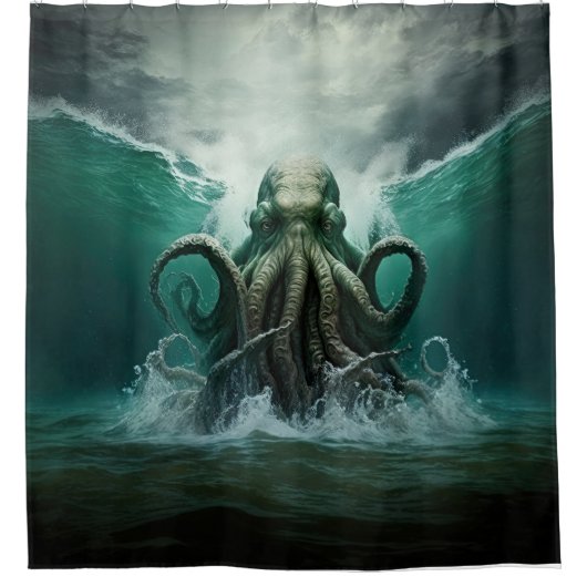 Cthulhu Duschvorhang (Vorderseite)