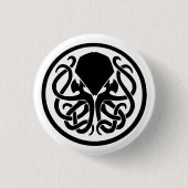 Cthulhu Emblem Button (Vorderseite)