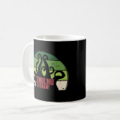 Cthulhu Fhtagn Vintag Kaffeetasse (Vorderseite Links)