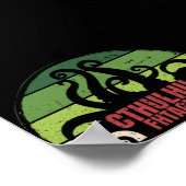 Cthulhu Fhtagn Vintag Poster (Ecke)