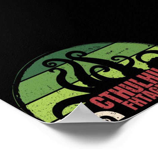 Cthulhu Fhtagn Vintag Poster (Ecke)