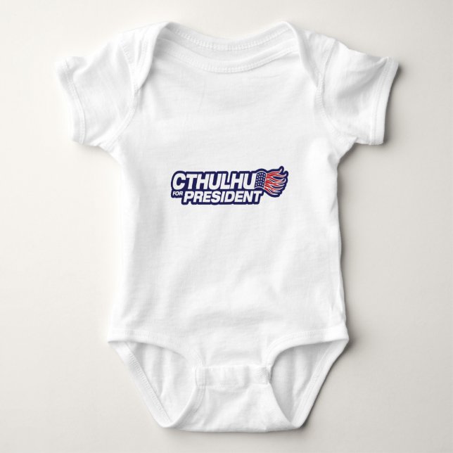 cthulhu für Präsidenten Baby Strampler (Vorderseite)