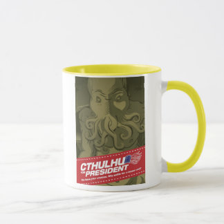 Cthulhu für Präsidenten Mug Tasse