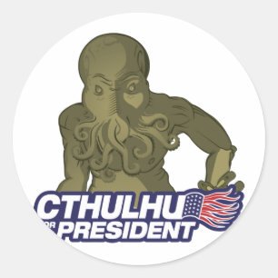 Cthulhu für Präsidenten Sticker