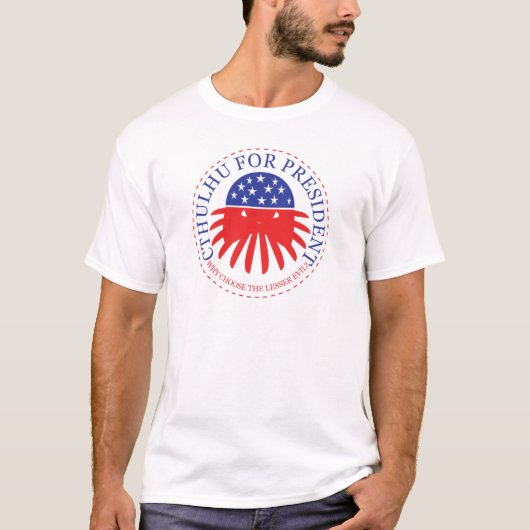 CTHULHU FÜR PRÄSIDENTEN T-Shirt (Vorderseite)