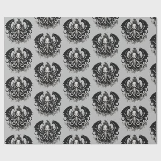 Cthulhu Geschenkpapier (Flach)