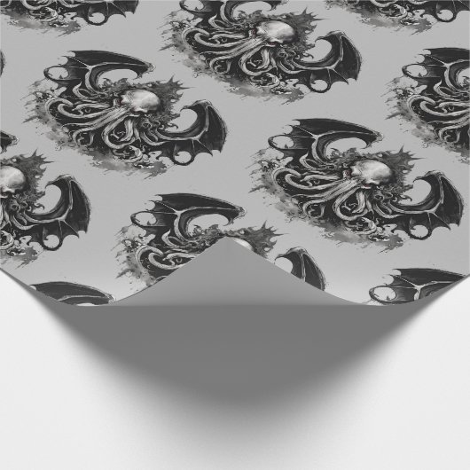 Cthulhu Geschenkpapier (Ecke)
