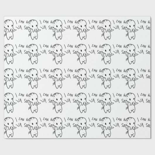 Cthulhu Geschenkpapier (Flach)