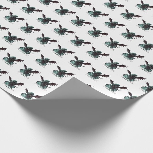 Cthulhu Geschenkpapier (Ecke)