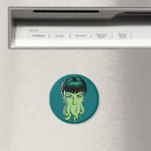 Cthulhu Girl Magnet (In Situ (Geschirrspüler))
