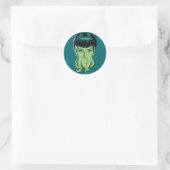 Cthulhu Girl Sticker (Tasche)