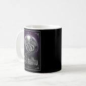 Cthulhu Halloween-Horror Kaffeetasse (Vorderseite Links)