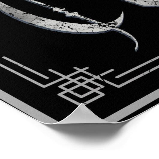 Cthulhu Halloween-Horror Poster (Ecke)