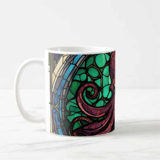 Cthulhu Hartglas Kaffeetasse (Links)