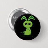 Cthulhu Häschen Button (Vorne & Hinten)
