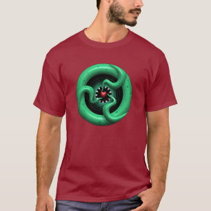 Cthulhu Herz-grundlegende Dunkelheit T-Shirt