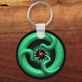 Cthulhu Herz Keychain Schlüsselanhänger (Vorderseite)