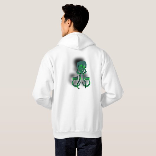 Cthulhu Hoodie (Schwarz voll)