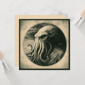 Cthulhu Horror Lovecraft Mythos Karte (Vorderseite/Rückseite Beispiel)