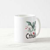 Cthulhu Horror-vektorkunst Kaffeetasse (VorderseiteRechts)