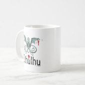 Cthulhu Horror-vektorkunst Kaffeetasse (Vorderseite Links)