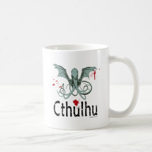 Cthulhu Horror-vektorkunst Kaffeetasse