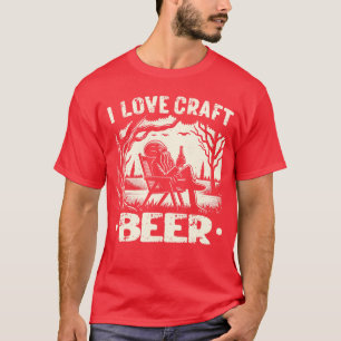 Cthulhu ich liebe Craft Beer Kosmischer Horror Eig T-Shirt