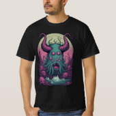 Cthulhu Illusion von Horror Wahnsinn - Viele Augen T-Shirt (Vorderseite)