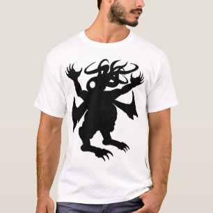 Cthulhu im schwarzen T - Shirt