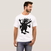 Cthulhu im schwarzen T - Shirt (Vorne ganz)