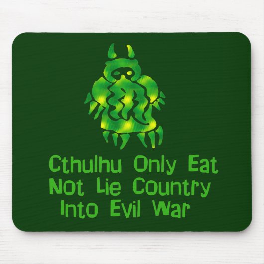 Cthulhu isst nur mousepad (Vorne)