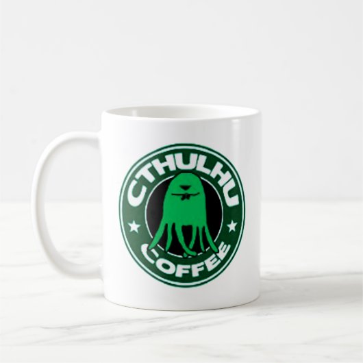 Cthulhu Kaffee Kaffeetasse (Links)